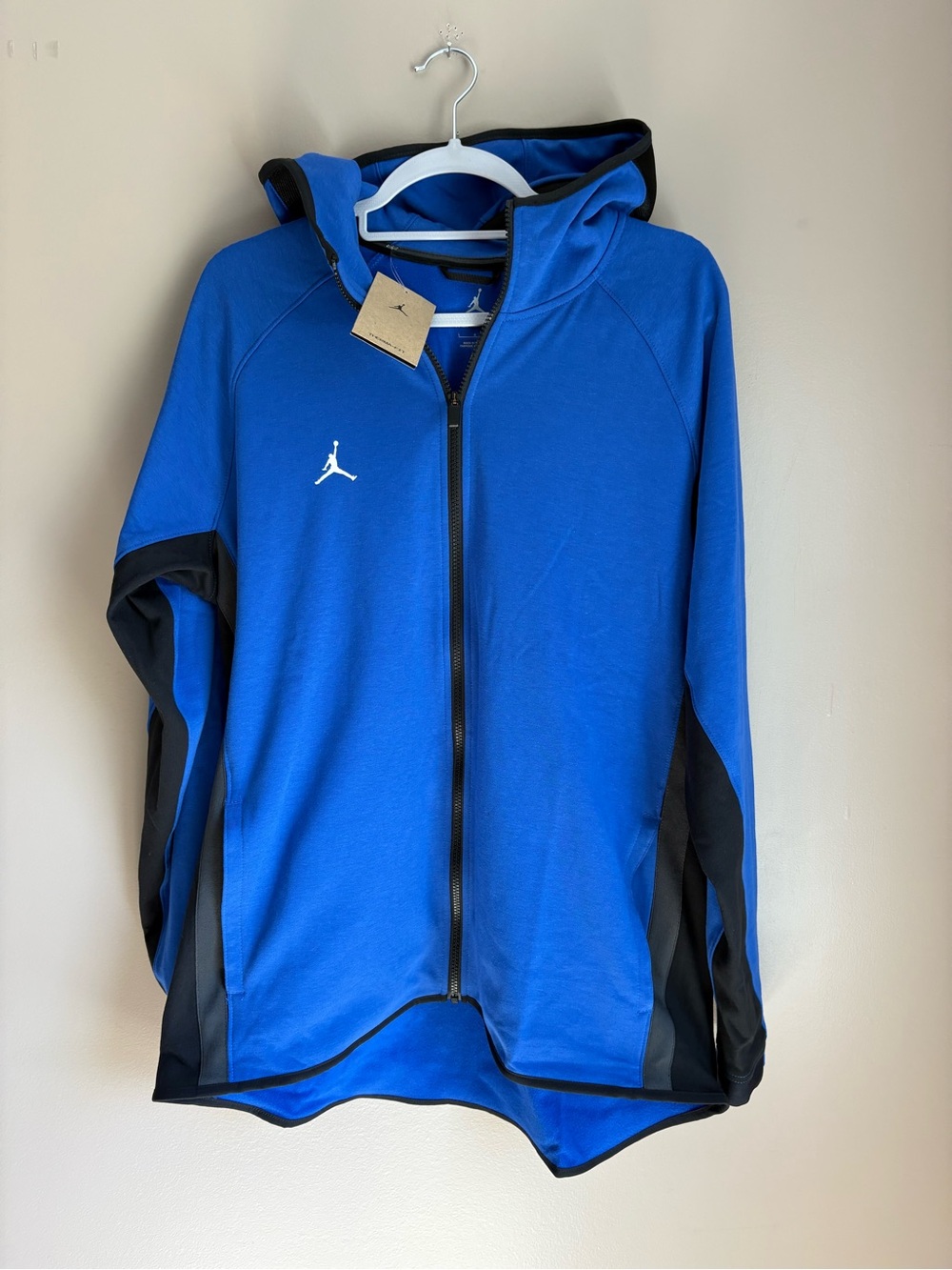Jordan Blue and Black Full-Zip Hoodie